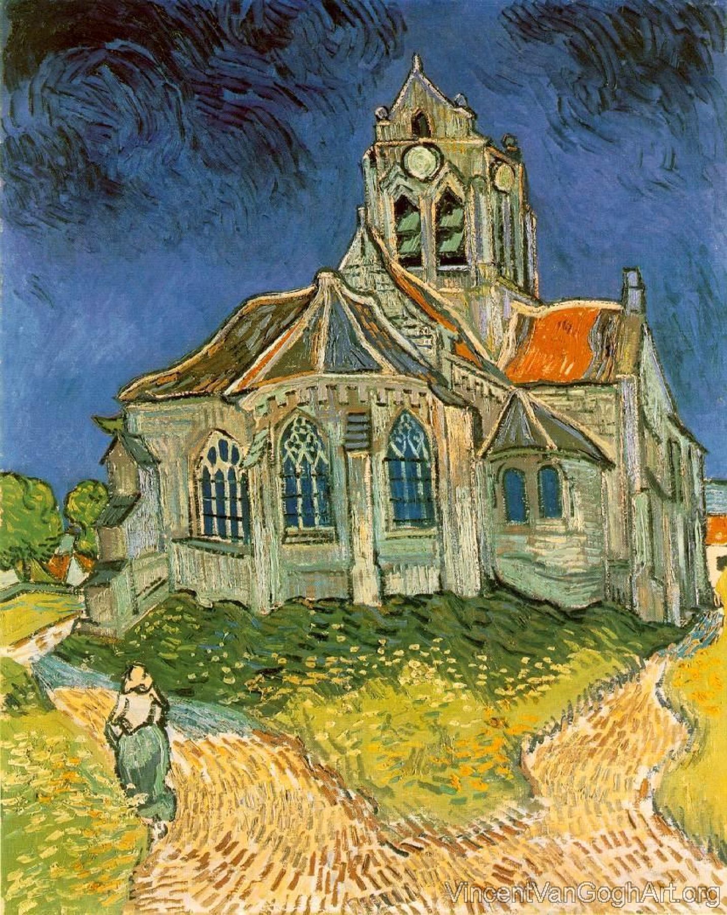 The Church at Auvers-sur-Oise II